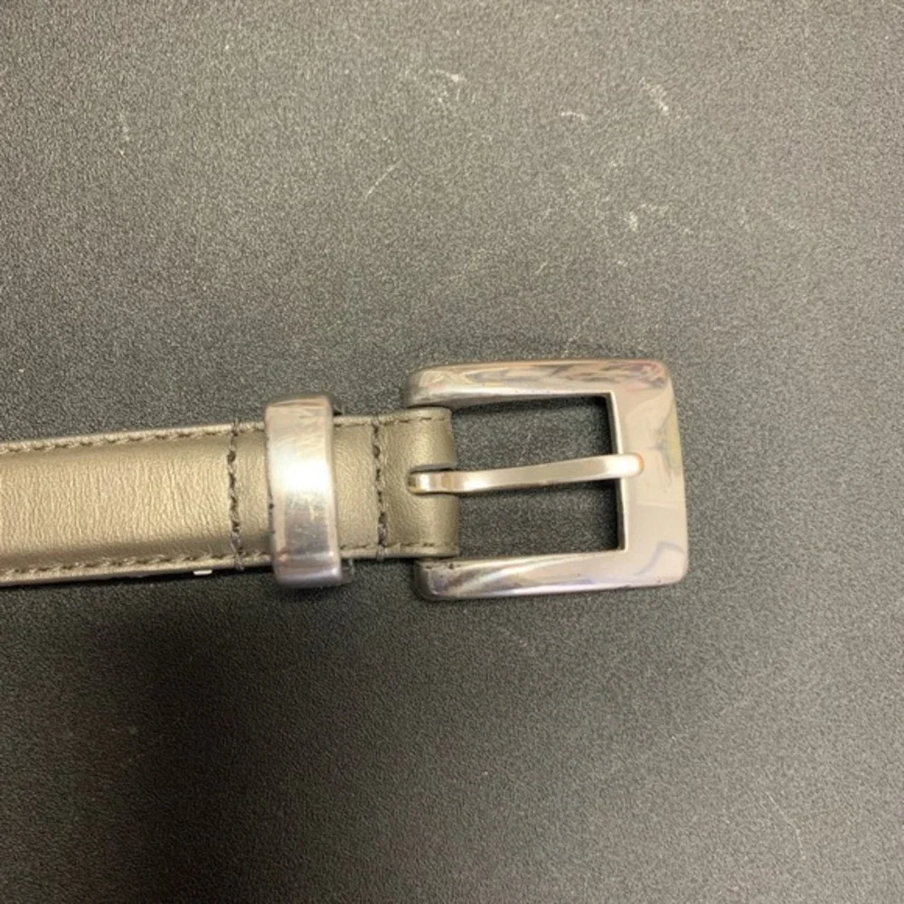 Fossil Metallic Studded Leather Belt‎ Large